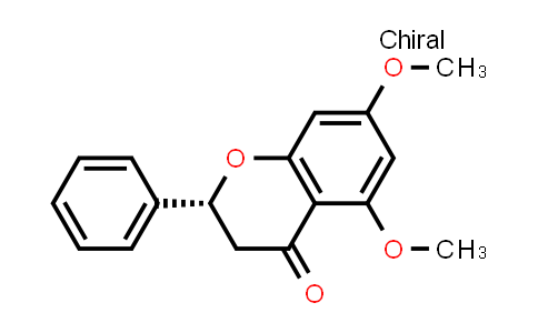 CAS No. 1277188-85-8, (2R)-2,3-Dihydro-5,7-dimethoxy-2-phenyl-4H-1-benzopyran-4-one