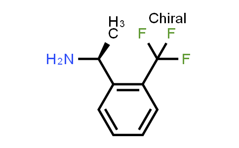 CAS No. 127733-39-5, Benzenemethanamine, α-methyl-2-(trifluoromethyl)-, (αS)-
