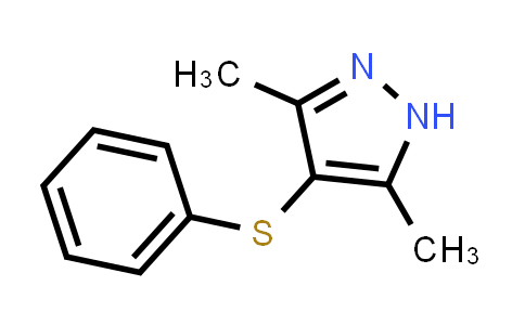 CAS No. 127788-13-0, 3,5-Dimethyl-4-phenylsulfanyl-1H-pyrazole