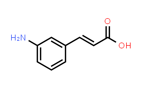 CAS No. 127791-53-1, (E)-3-(3-Aminophenyl)acrylic acid