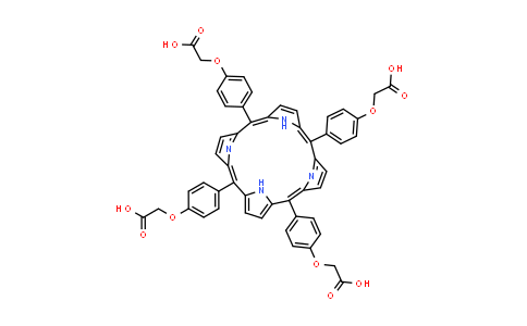 CAS No. 127812-08-2, 5,10,15,20-Tetrakis(4-carboxymethyloxyphenyl)porphyrin