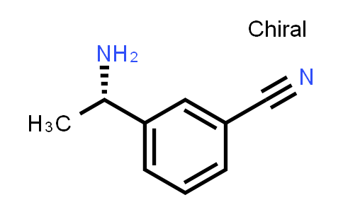 CAS No. 127852-22-6, Benzonitrile, 3-[(1S)-1-aminoethyl]-