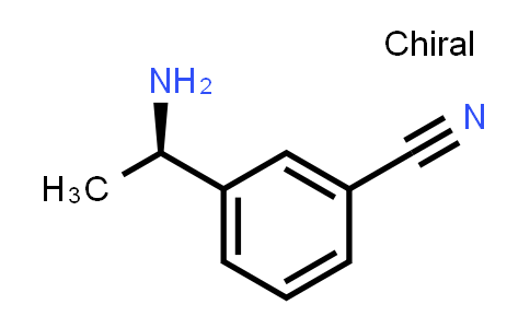 CAS No. 127852-31-7, Benzonitrile, 3-[(1R)-1-aminoethyl]-