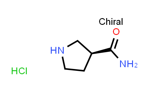 CAS No. 1279048-81-5, (S)-Pyrrolidine-3-carboxamide hydrochloride