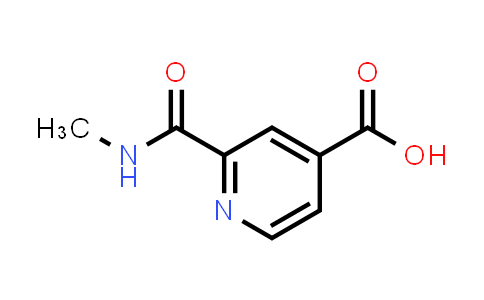 CAS No. 1279208-48-8, 2-(Methylcarbamoyl)isonicotinic acid