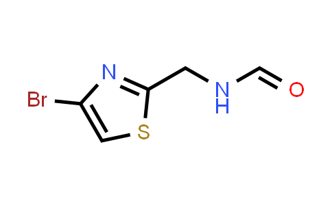 CAS No. 1279721-67-3, N-[(4-Bromo-2-thiazolyl)methyl]formamide