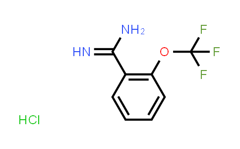 CAS No. 127979-76-4, 2-(Trifluoromethoxy)benzimidamide hydrochloride