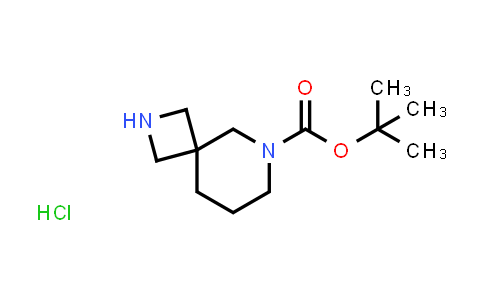 CAS No. 1279844-25-5, tert-Butyl 2,8-diazaspiro[3.5]nonane-8-carboxylate hydrochloride