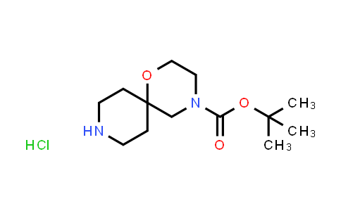 CAS No. 1279863-55-6, tert-Butyl 1-oxa-4,9-diazaspiro[5.5]undecane-4-carboxylate hydrochloride