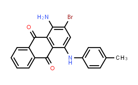 CAS No. 128-83-6, 1-Amino-2-bromo-4-p-toluidinoanthraquinone