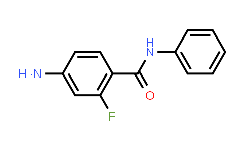 CAS No. 1280562-24-4, 4-Amino-2-fluoro-N-phenylbenzamide