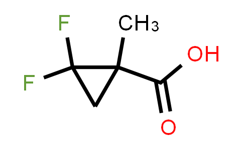 CAS No. 128073-33-6, 2,2-Difluoro-1-methylcyclopropanecarboxylic acid