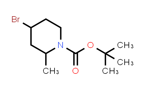 CAS No. 1281576-23-5, tert-Butyl 4-bromo-2-methylpiperidine-1-carboxylate