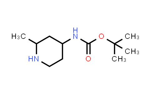CAS No. 1281674-64-3, tert-Butyl N-(2-methylpiperidin-4-yl)carbamate