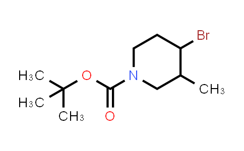 CAS No. 1281712-14-8, tert-Butyl 4-bromo-3-methylpiperidine-1-carboxylate
