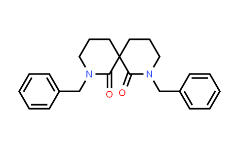CAS No. 128244-02-0, 2,8-Diazaspiro[5.5]undecane-1,7-dione, 2,8-bis(phenylmethyl)-