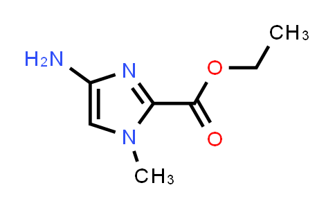 CAS No. 128293-62-9, Ethyl 4-amino-1-methyl-1H-imidazole-2-carboxylate