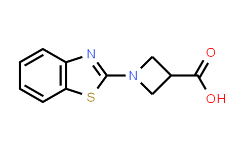 CAS No. 1283108-69-9, 1-(1,3-Benzothiazol-2-yl)azetidine-3-carboxylic acid