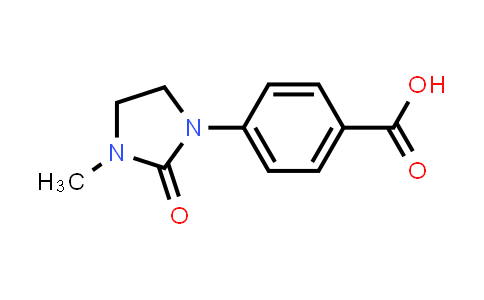 CAS No. 1283109-17-0, 4-(3-Methyl-2-oxoimidazolidin-1-yl)benzoic acid