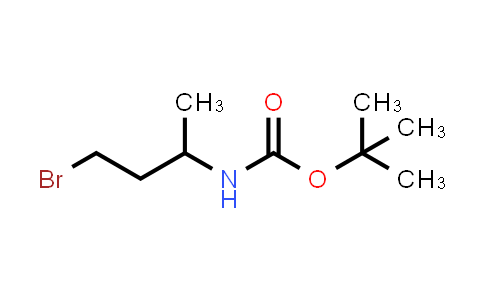 CAS No. 128412-15-7, tert-Butyl (4-bromobutan-2-yl)carbamate