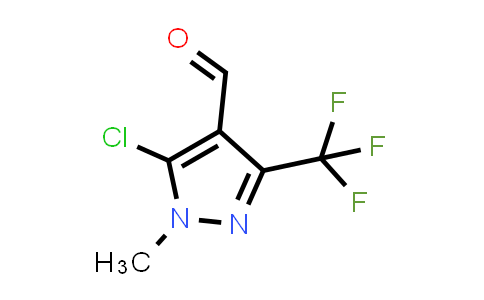 CAS No. 128455-62-9, 5-Chloro-1-methyl-3-(trifluoromethyl)pyrazole-4-carbaldehyde