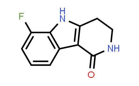 CAS No. 128487-03-6, 6-Fluoro-2,3,4,5-tetrahydro-1H-pyrido[4,3-b]indol-1-one