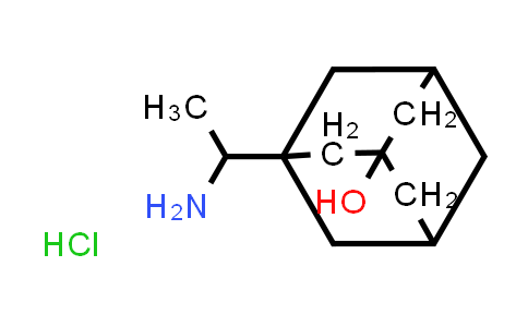CAS No. 128487-57-0, 3-(1-Aminoethyl)adamantan-1-ol hydrochloride