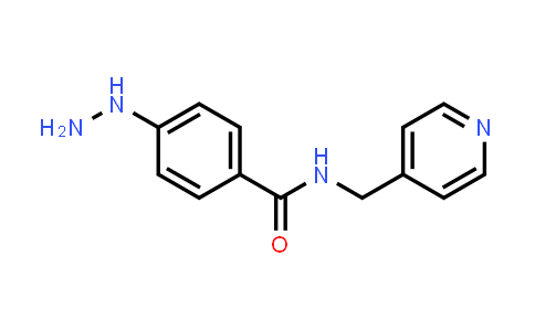 CAS No. 1285391-73-2, 4-Hydrazinyl-N-(pyridin-4-ylmethyl)benzamide