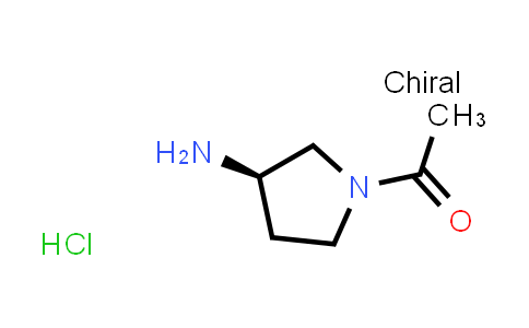 CAS No. 1286208-55-6, (R)-1-(3-Aminopyrrolidin-1-yl)ethanone hydrochloride