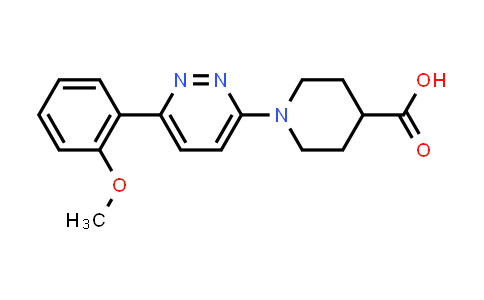 CAS No. 1286697-25-3, 1-[6-(2-Methoxyphenyl)pyridazin-3-yl]piperidine-4-carboxylic acid