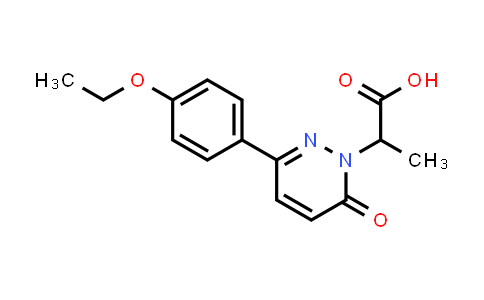 CAS No. 1286713-58-3, 2-[3-(4-Ethoxyphenyl)-6-oxo-1,6-dihydropyridazin-1-yl]propanoic acid