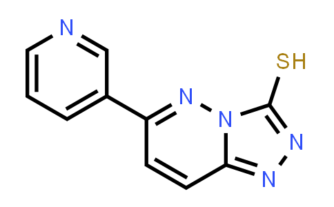CAS No. 1286717-32-5, 6-(Pyridin-3-yl)-[1,2,4]triazolo[4,3-b]pyridazine-3-thiol
