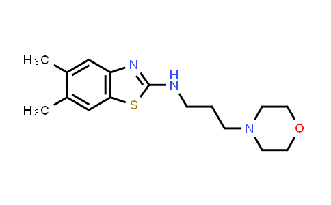 CAS No. 1286725-75-4, 5,6-Dimethyl-N-(3-morpholinopropyl)benzo[d]thiazol-2-amine