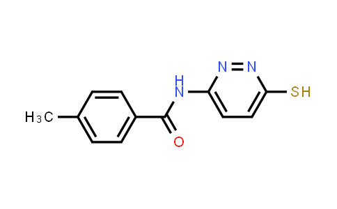 CAS No. 1286726-62-2, 4-Methyl-N-(6-sulfanylpyridazin-3-yl)benzamide