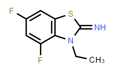 CAS No. 1286728-37-7, 3-Ethyl-4,6-difluorobenzo[d]thiazol-2(3H)-imine