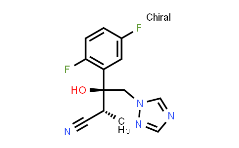 CAS No. 1286729-93-8, (2R,3S)-3-(2,5-difluorophenyl)-3-hydroxy-2-methyl-4-(1H-1,2,4-triazol-1-yl)butanenitrile