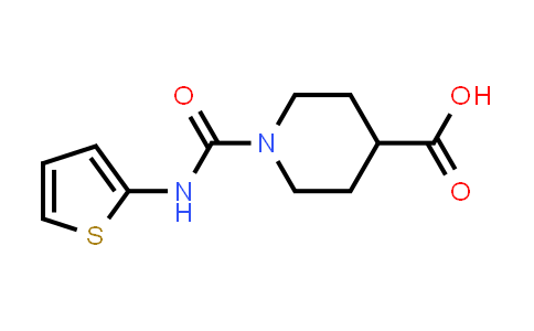 CAS No. 1286732-67-9, 1-[(2-Thienylamino)carbonyl]piperidine-4-carboxylic acid