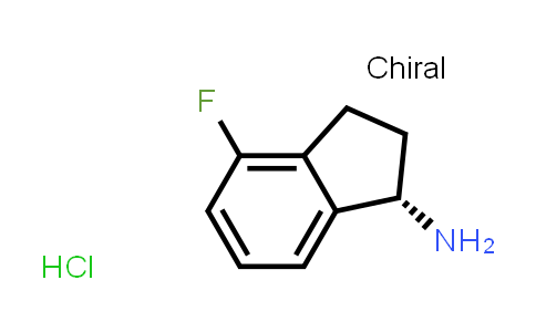 CAS No. 1286734-90-4, (S)-4-Fluoro-2,3-dihydro-1H-inden-1-amine hydrochloride