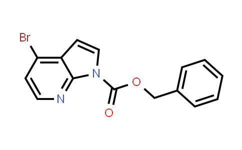 CAS No. 1286753-90-9, Benzyl 4-bromo-1H-pyrrolo[2,3-b]pyridine-1-carboxylate