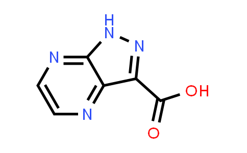 CAS No. 1286754-47-9, 1H-Pyrazolo[3,4-b]pyrazine-3-carboxylic acid