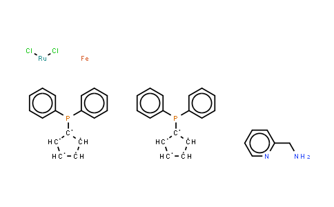 CAS No. 1287255-62-2, Dichloro[1,1-bis(diphenylphosphino)ferrocene](2-aminomethylpyridine)ruthenium(II)
