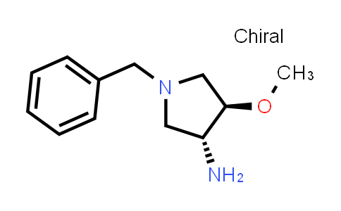 CAS No. 128739-90-2, rel-(3R,4R)-1-Benzyl-4-methoxypyrrolidin-3-amine