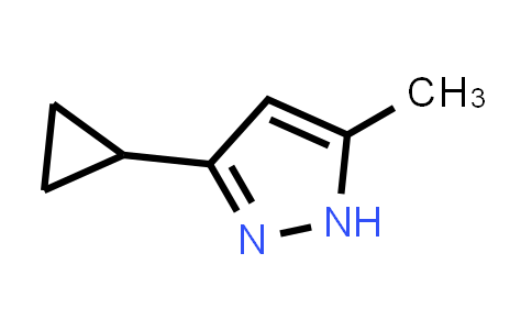 CAS No. 1287752-76-4, 3-Cyclopropyl-5-methyl-1H-pyrazole