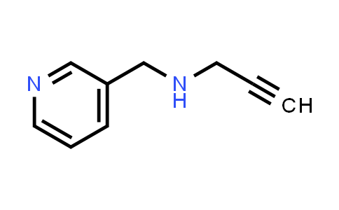 CAS No. 128813-42-3, N-(Pyridin-3-ylmethyl)prop-2-yn-1-amine