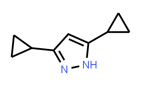 CAS No. 1288339-30-9, 3,5-Dicyclopropyl-1H-pyrazole