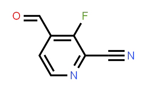 CAS No. 1288994-60-4, 3-Fluoro-4-formylpyridine-2-carbonitrile