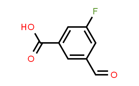 CAS No. 1289005-85-1, 3-Fluoro-5-formylbenzoic acid