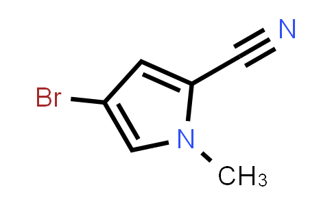 CAS No. 1289207-30-2, 4-Bromo-1-methyl-1H-pyrrole-2-carbonitrile