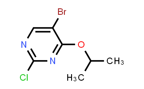 CAS No. 1289215-25-3, 5-Bromo-2-chloro-4-(propan-2-yloxy)pyrimidine