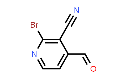 CAS No. 1289265-76-4, 2-Bromo-4-formylnicotinonitrile